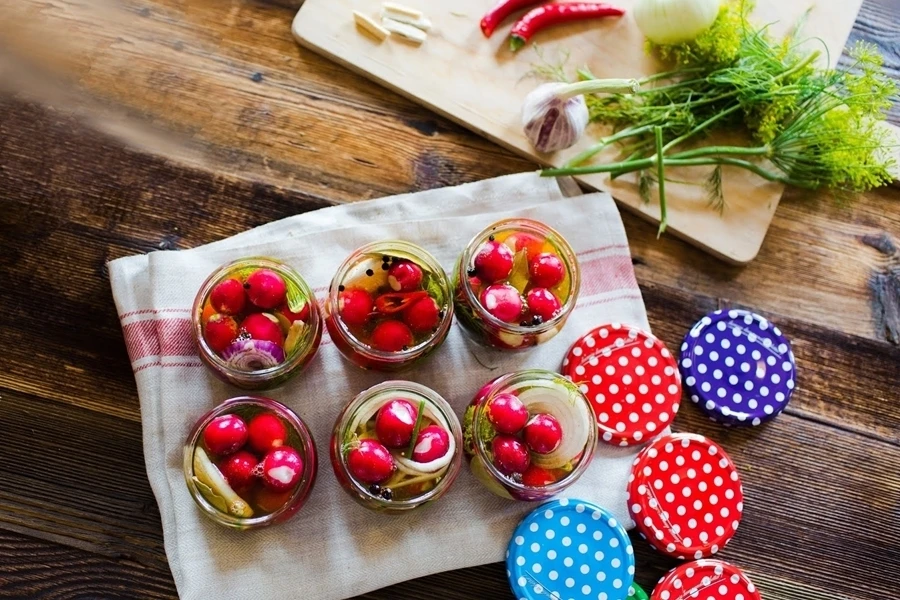 Browin Przepiśnik - Ζυμωμένα ραπανάκια